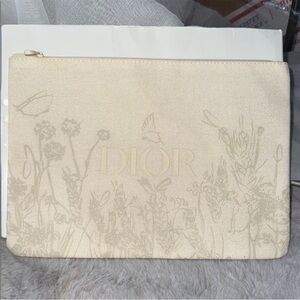 Dior GWP Canvas Beauty Pouch
